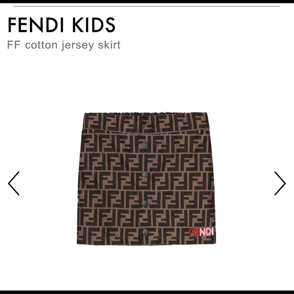 FENDI KIDS
Girls Skirt